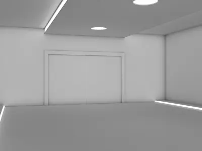 Sci Fi Room 3D model