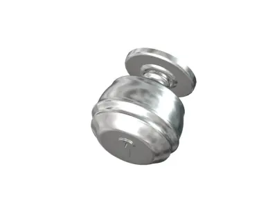 Door Handle 01 3D model