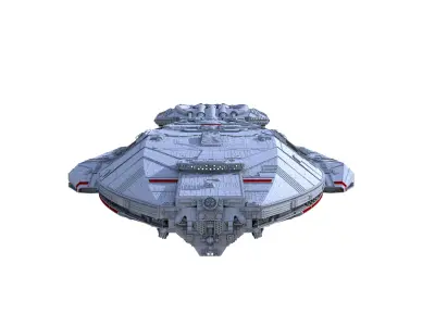 Battlestar Galactica 3D model