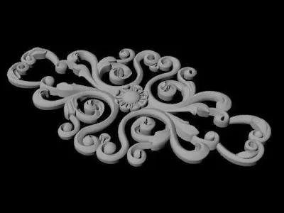 dekor ornament 3D model 71