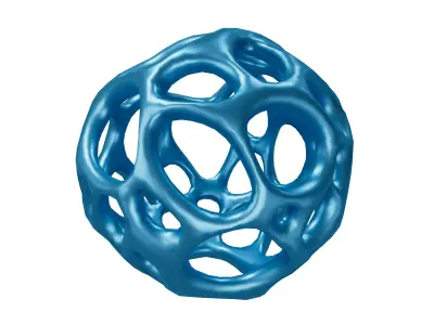 Abstract Shape v32 005 Low-poly 3D model