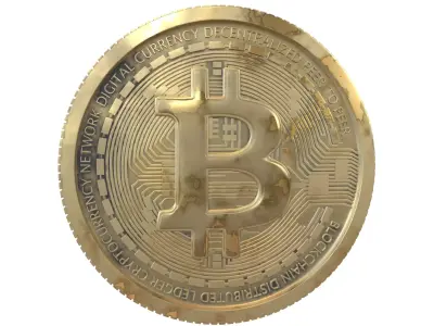 Bitcoin v7 010 3D model