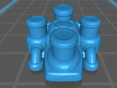 Starcraft Fusion Core 3D print model