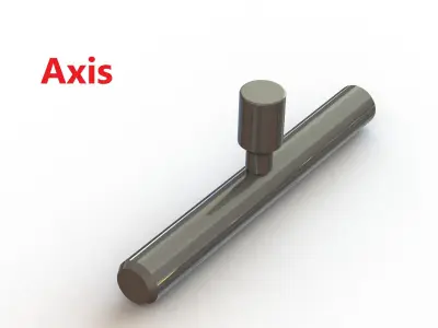 Sliding Lock - SolidWorks  3D model