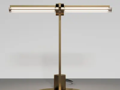 Optical Table light Low-poly 3D model