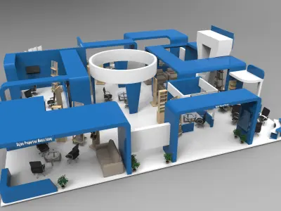 Stall Model 3D model