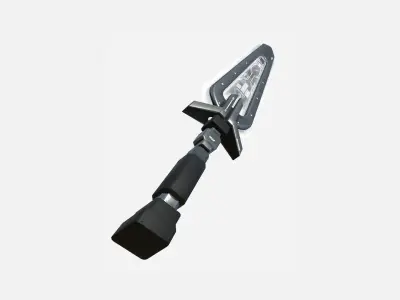SciFi Sword B10 Metal - Sci Fi Weapon Design Low-poly 3D model