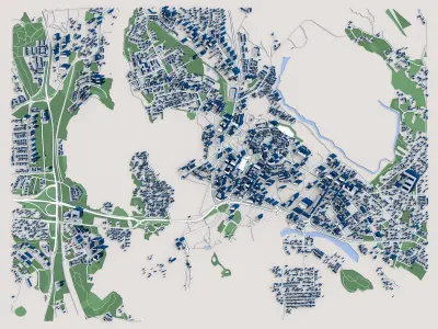 Hamina Town Finland 3D model