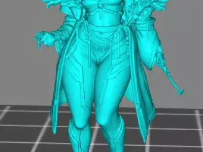 Woman  Free 3D print model