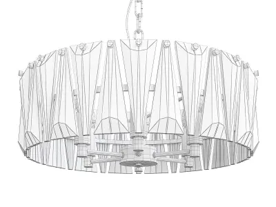 Hanging lamp puntes Low-poly 3D model purchase