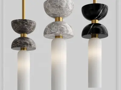 pendant light 3D model