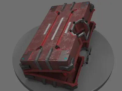 SciFi Tool Bag   3D model