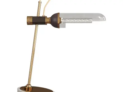 Charles Table Lamp Low-poly 3D model