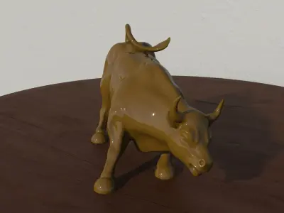 WALL STREET BULL 3D print model