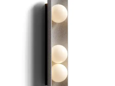 Lena Globe Wall Light 3D model