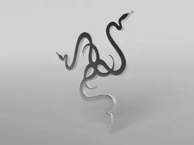 Razer Logo v2 004 Free low-poly 3D model