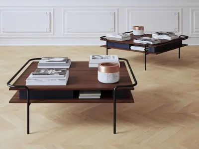 Alando Low Table Square 3D model