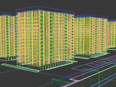 Residential Apartment  3D model