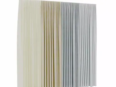 Curtain 01 3D model