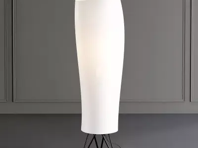 WARM 1 floor lamp with legs 3D model