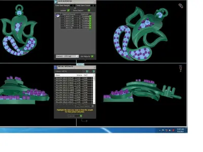 Spiritual Ganesha Pendant 3D print model