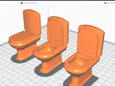 Wc 01 - STL 3D print model