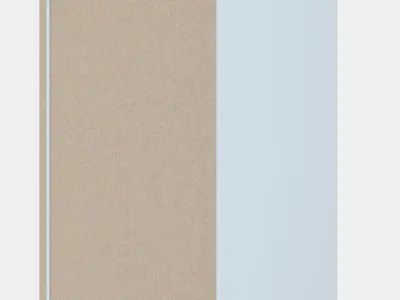 METOD Base cabinet frame 5 Low-poly 3D model