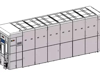 SMT Intelligent storage SMT intelligent electronic material rack 3D model