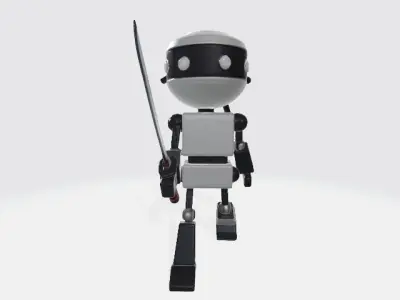 Ninja robot 3D model