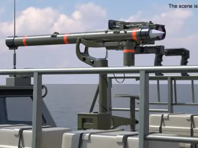  Mistral Portable Anti-Aircraft Missile System 