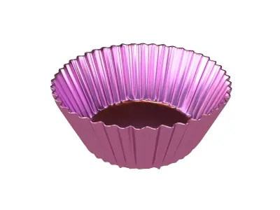 Cupcake Case v1 012 Low-poly 3D model