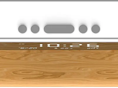 Wireless charging lamp 3D model