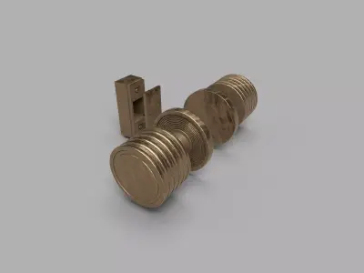 Door Knob CG45 3D model