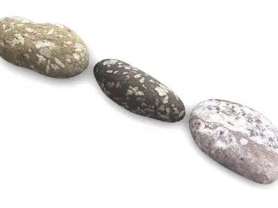 Rocks Set 3D model
