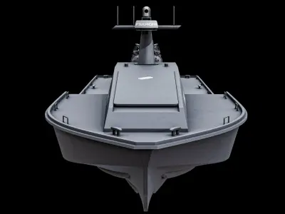  Mirage Saronic - Unmanned Robotic Autonomous Surface Vessel PBR 