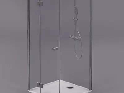 Shower enclosure 3D model