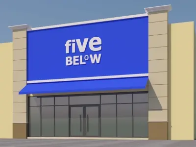 American Store Market 3D model