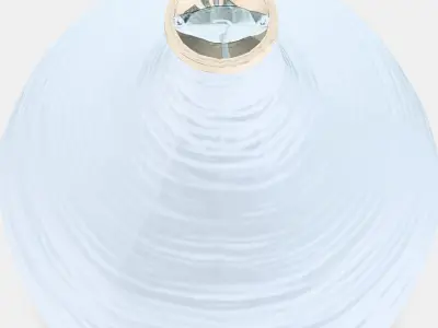RISBYN pendant lampshade Low-poly 3D model purchase
