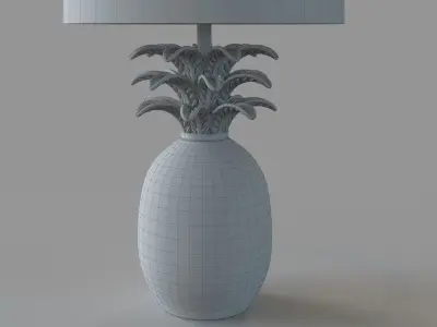 Pineapple Table Lamp 3D model