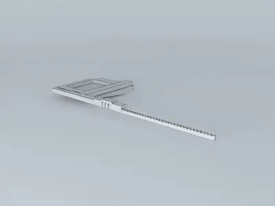 Puerta Carlos III and the House of Batista Santo Domingo Domi... Free 3D model