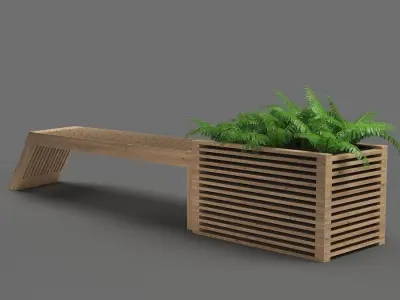 bench602 350 3D model