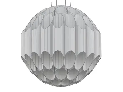KRAVITZ modern pendant light - gold 3D model