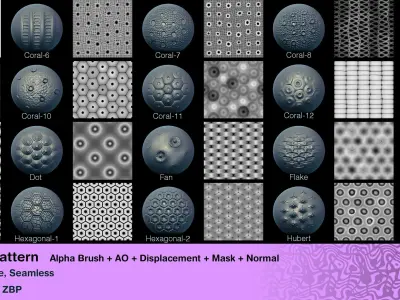 60 Alpha pattern Vol 2 Texture