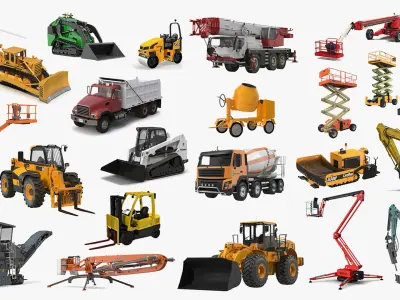  Construction Vehicles Big Collection 2 