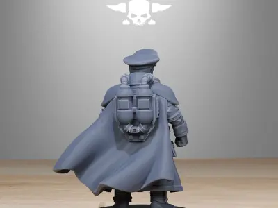 GrimGuard Frostwatch Officer 3D print model