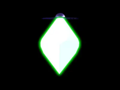 Lightsaber Master Sword  Low-poly 3D model