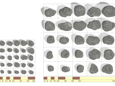 Natural Rockery-Gray Low-poly 3D model