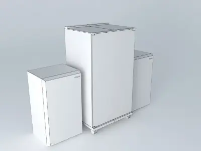 Stereo system Free 3D model