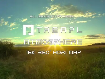 A09- HDRI SKIES TREAPL ATMOSPHERE - 360 SKIES Texture