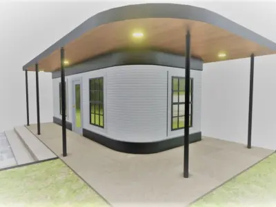 Small house 3D model